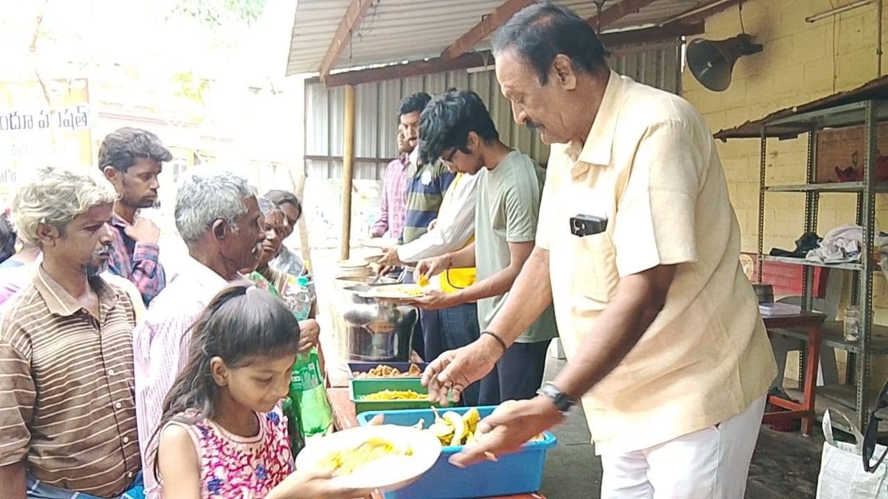 Community meal gathering